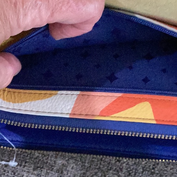 NWT Fossil Sydney Preston Zip Wallet/Wristlet - Picture 7 of 10